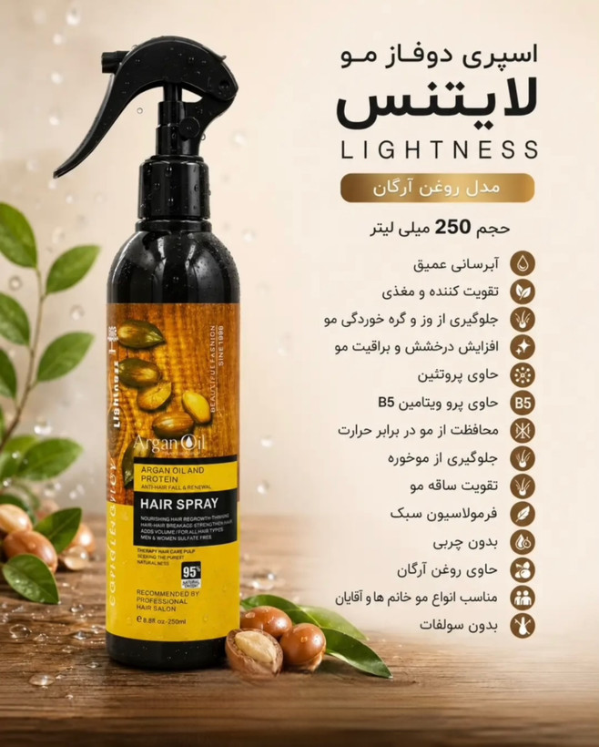 اسپری دوفاز ارگان لایتنس