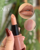 رژلب جامد گوشتی مخملی رمانتیک